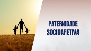 Paternidade socioafetiva [upl. by Spiros]