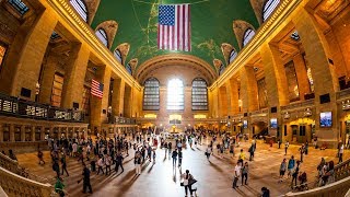 Walking Tour of Grand Central Terminal — New York City 【4K】🇺🇸 [upl. by Hollyanne825]