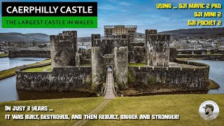 Caerphilly Castle  The Largest in Wales 2nd in Britain [upl. by Aelhsa919]