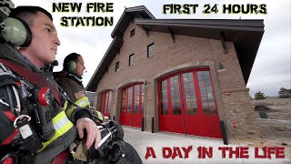 First 24 Hours in a New Fire Station  A Day in the Life [upl. by Anuahc649]