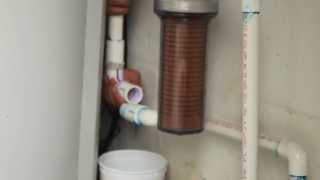 PVC Pipe leak fixing technique [upl. by Airbmak]