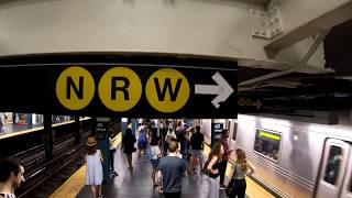 ⁴ᴷ The Busiest NYC Subway Station Times Square–42nd StreetPort Authority Bus Terminal [upl. by Fiester487]