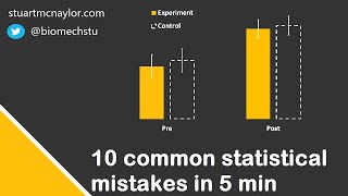 Ten Statistical Mistakes in 5 Min [upl. by Anthea]