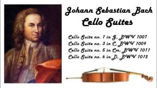 Johann Sebastian Bach  Cello suites in 432 Hz great for reading or studying [upl. by Carla441]